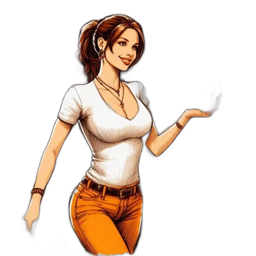 staff, concept art, comic book art, pixel art transparent PNG cut-out