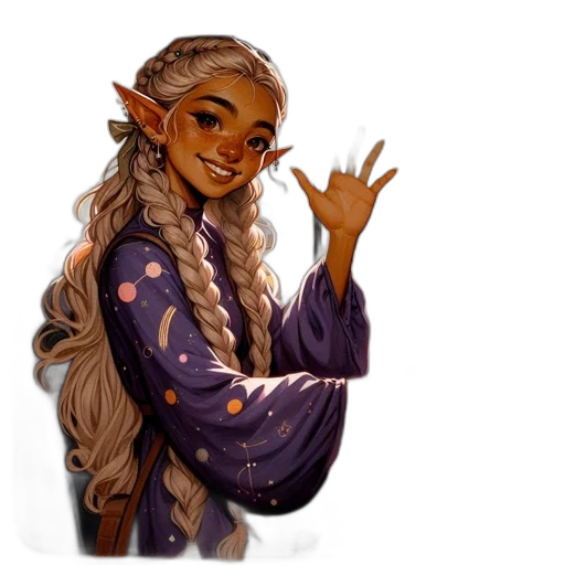 fantasy art, concept art, pixel art, watercolor transparent PNG cut-out