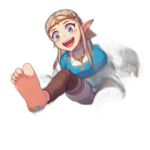 shoes, staff, dragon, creature transparent PNG cut-out