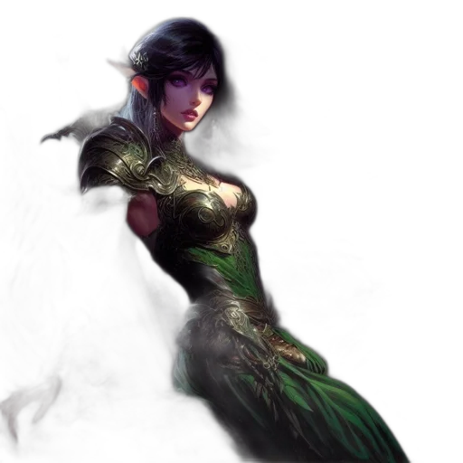 dress, dragon, fantasy art, concept art transparent PNG cut-out