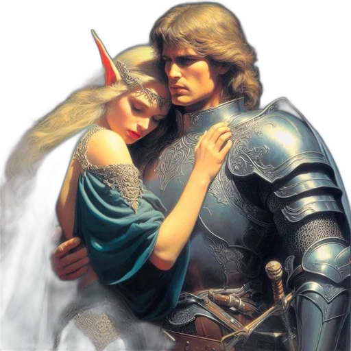sword, fantasy art, comic book art, concept art transparent PNG cut-out