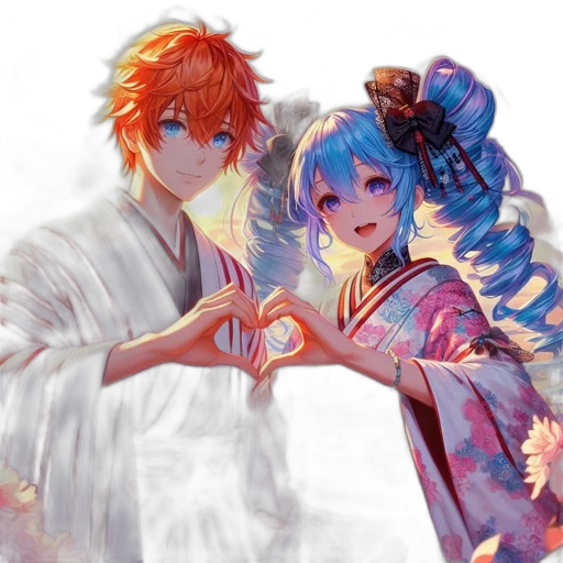 anime, fantasy art, concept art, pixel art transparent PNG cut-out