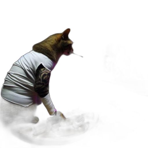 staff, animal, creature, robot transparent PNG cut-out