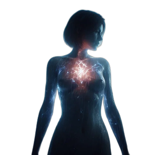 robot, dress, jewelry, creature transparent PNG cut-out