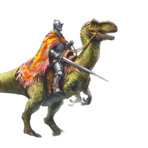 dragon, sword, weapon, animal transparent PNG cut-out