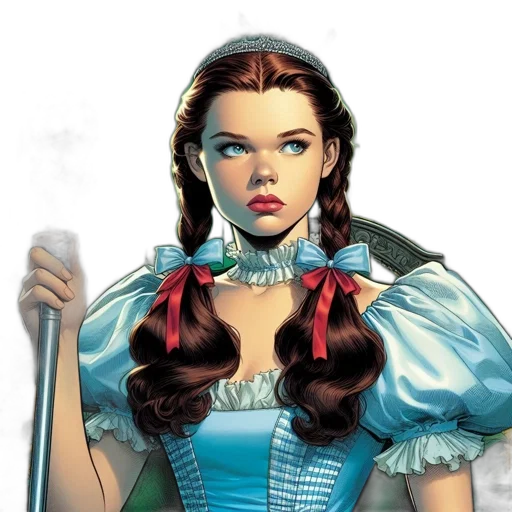 dress, comic book art, concept art, fantasy art transparent PNG cut-out