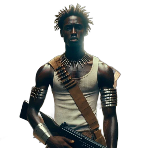 weapon, staff, animal, face transparent PNG cut-out