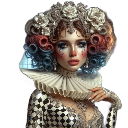 crown, dress, hair, jewelry transparent PNG cut-out
