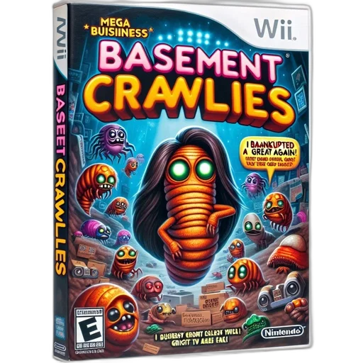 cover, art, basement, crawlies transparent PNG cut-out