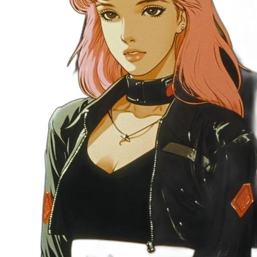 jacket, face, weapon, concept art transparent PNG cut-out