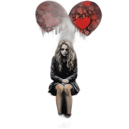 jacket, umbrella, watercolor, concept art transparent PNG cut-out