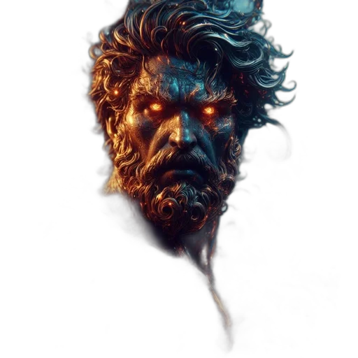 face, mask, hair, creature transparent PNG cut-out