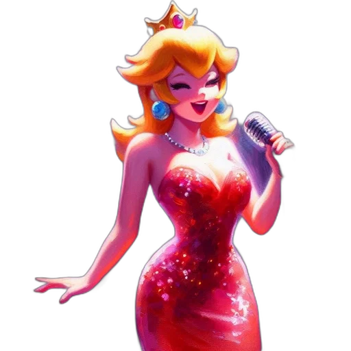 dress, crown, concept art, cartoon transparent PNG cut-out