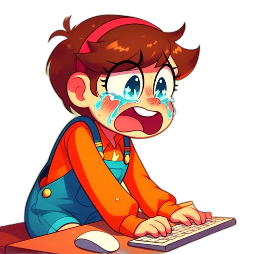 staff, concept art, cartoon, pixel art transparent PNG cut-out