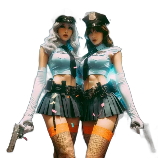 weapon, concept art, 3d render, cyberpunk transparent PNG cut-out