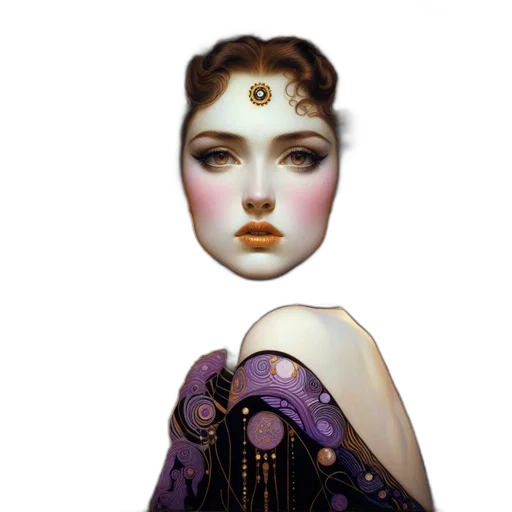 jewelry, crown, dress, face transparent PNG cut-out