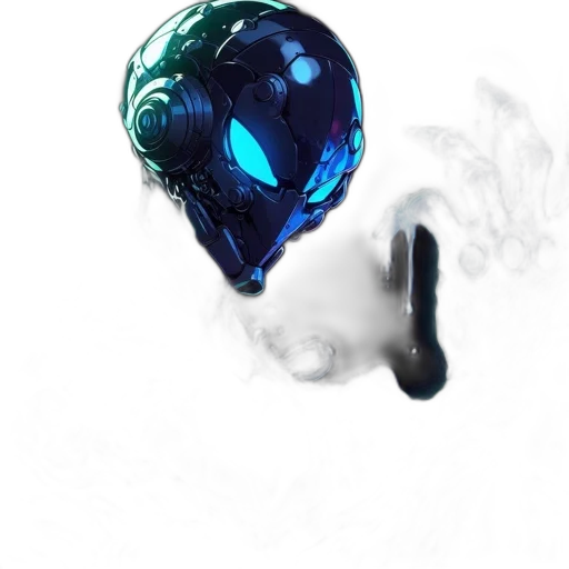 mask, robot, face, crown transparent PNG cut-out