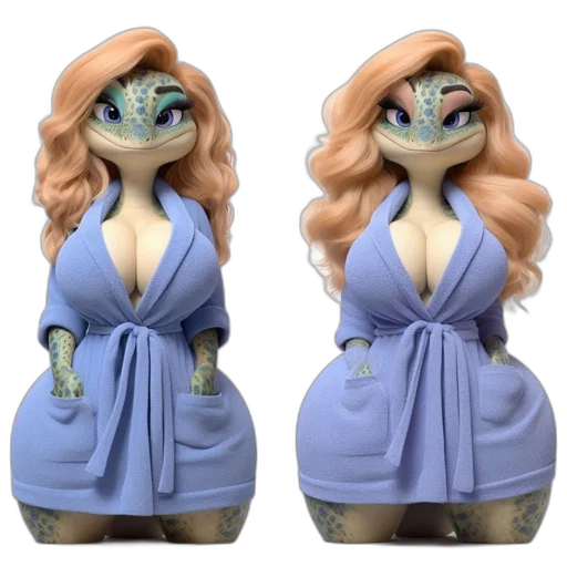 dress, 3d render, concept art, cartoon transparent PNG cut-out