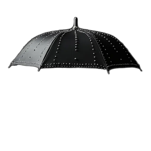 umbrella, hat, crown, staff transparent PNG cut-out