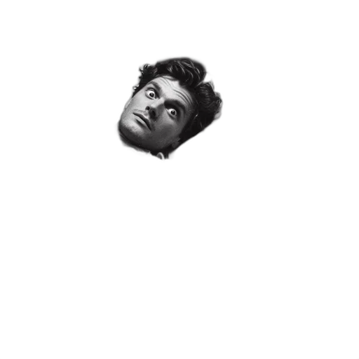 face, hair, creature, staff transparent PNG cut-out