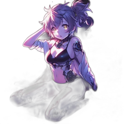 robot, dress, weapon, dragon transparent PNG cut-out