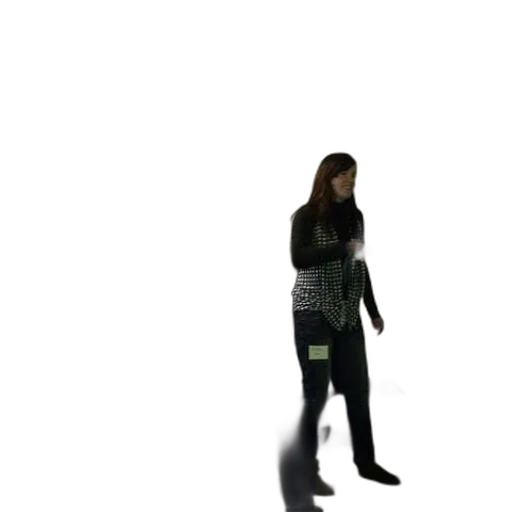 dress, jacket, robot, staff transparent PNG cut-out