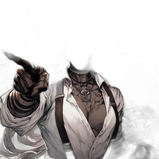 mask, dragon, staff, weapon transparent PNG cut-out