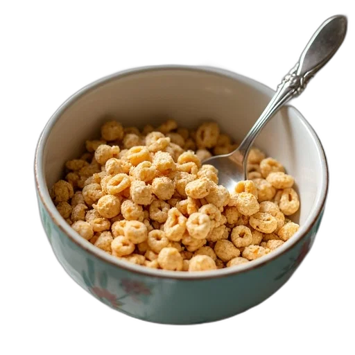 food, crown, bowl, crumbled transparent PNG cut-out