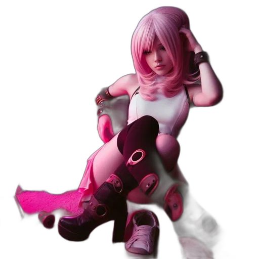 weapon, robot, staff, creature transparent PNG cut-out