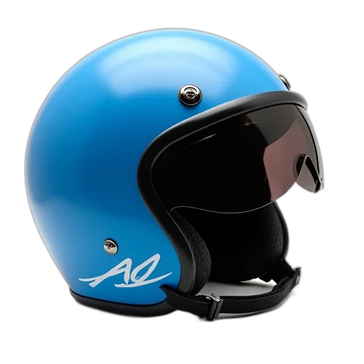 photorealistic, blue, helmet, black transparent PNG cut-out