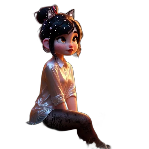staff, creature, dress, mask transparent PNG cut-out