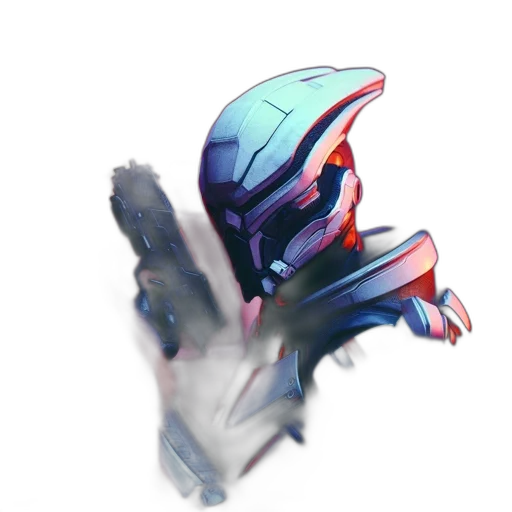 robot, mask, creature, dragon transparent PNG cut-out