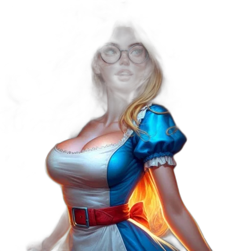 dress, staff, bottle, concept art transparent PNG cut-out