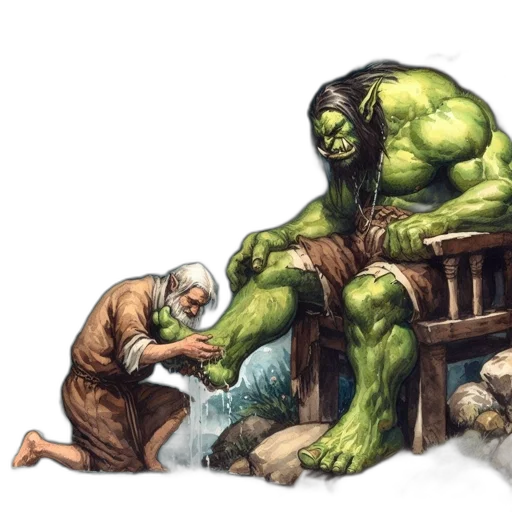 concept art, comic book art, fantasy art, fire transparent PNG cut-out