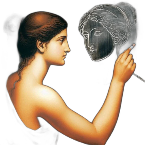 mask, face, jewelry, hair transparent PNG cut-out