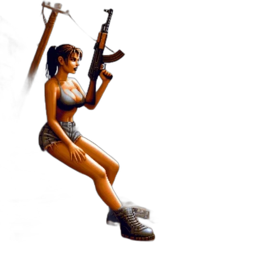 weapon, concept art, pixel art, fantasy art transparent PNG cut-out