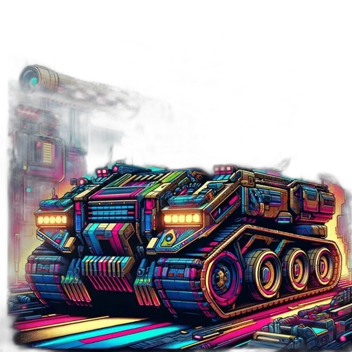weapon, robot, car, animal transparent PNG cut-out