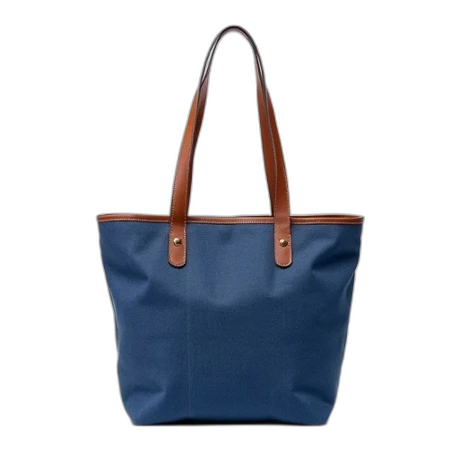 blue, fabric, bag, textured transparent PNG cut-out