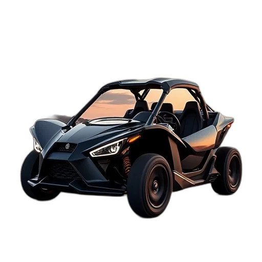 car, robot, 3d render, concept art transparent PNG cut-out