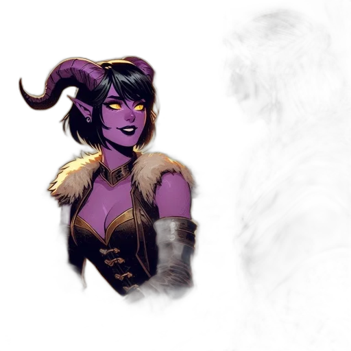 dragon, mask, staff, fantasy art transparent PNG cut-out