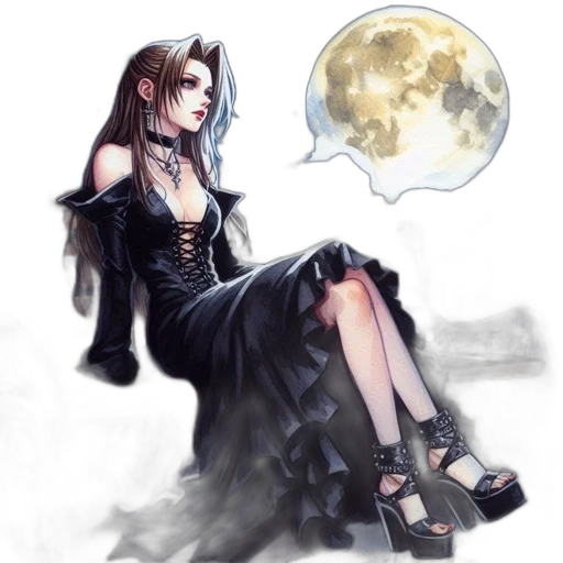 dress, fantasy art, concept art, pixel art transparent PNG cut-out