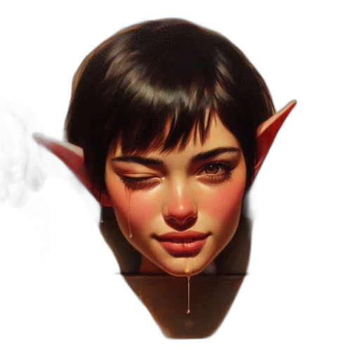 face, mask, jewelry, staff transparent PNG cut-out