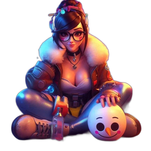 robot, weapon, hat, concept art transparent PNG cut-out