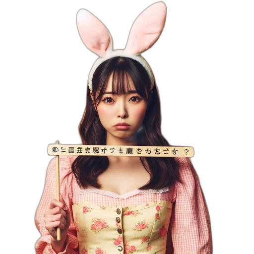 dress, weapon, staff, mask transparent PNG cut-out