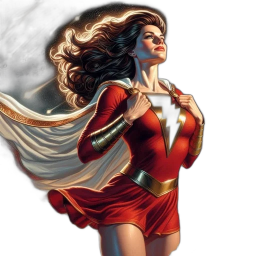 comic book art, concept art, fantasy art, photorealistic transparent PNG cut-out