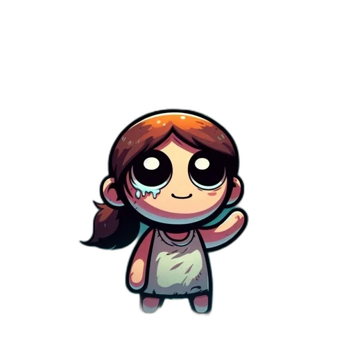 staff, creature, face, pixel art transparent PNG cut-out