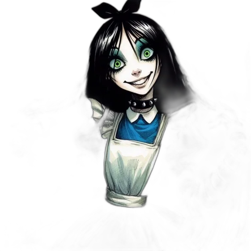 staff, mask, dress, creature transparent PNG cut-out