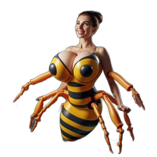 creature, robot, dress, animal transparent PNG cut-out