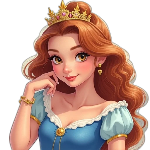 crown, jewelry, dress, face transparent PNG cut-out