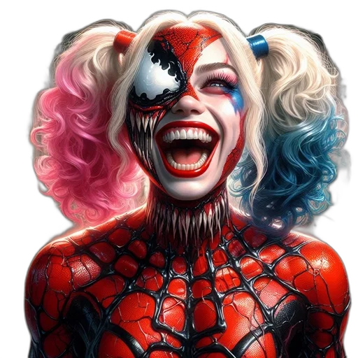 mask, face, creature, comic book art transparent PNG cut-out